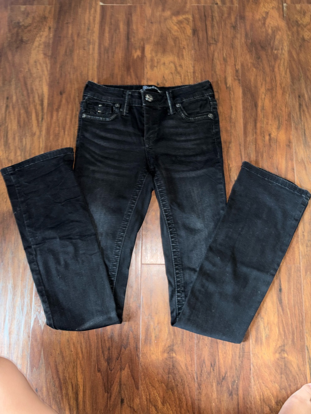 Affliction Black Flare Jeans